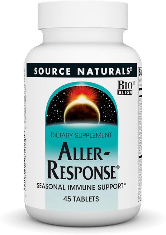 Source Naturals Aller-Response, Seasonal Immune Support* 45 Tablets