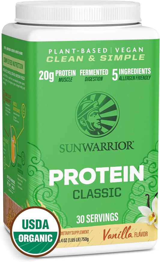 Brown Rice Protein Powder with Bcaa 750g by
