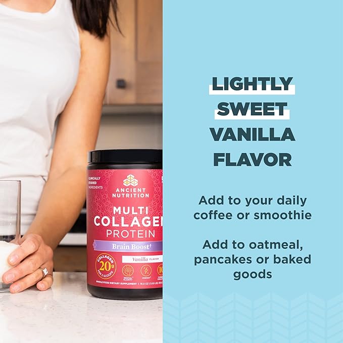 Collagen Powder Brain Boost by Ancient 45 Serving