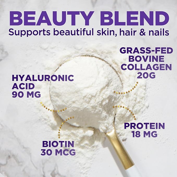 Collagen Peptides Powder 20g With Hyaluronic 28 Servings