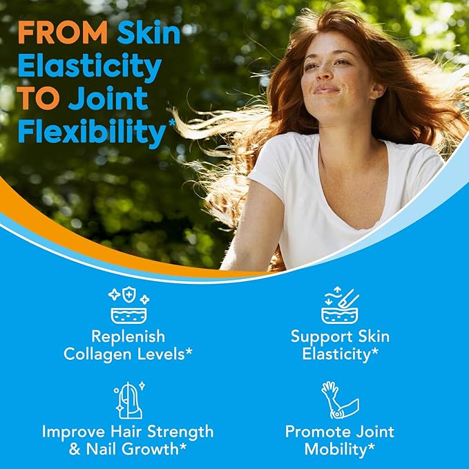 Multi Collagen Powder, Type I II 16oz