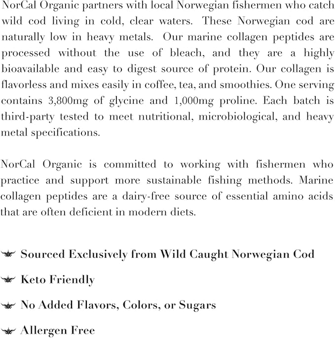 Norcal Marine Collagen 12oz Marine