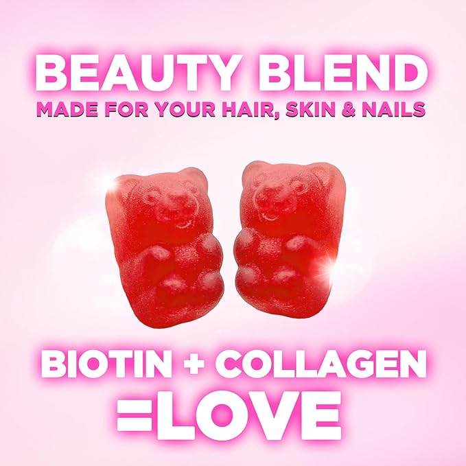 Collagen Peptides Gummies for Women & Men 60 Gummies