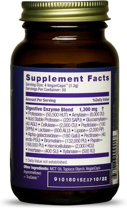 HEALTHFORCE SUPERFOODS Digestion Enhancement Enzymes 120 Vegan