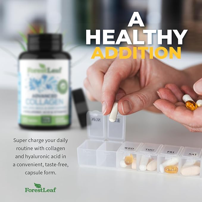 ForestLeaf Multi Collagen Pills with Hyaluronic 240