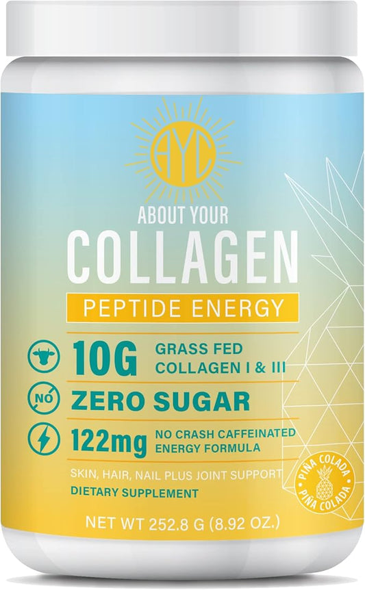 Peptide Energy Collagen Powder Hair, Nail, 8.92 oz