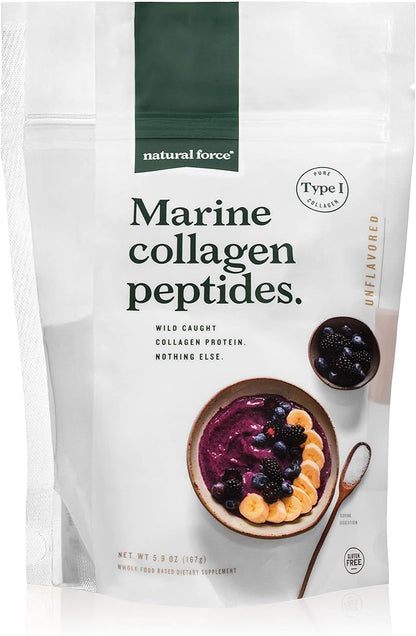 Natural Force Clean Marine Collagen Powder 5.9 Ounce