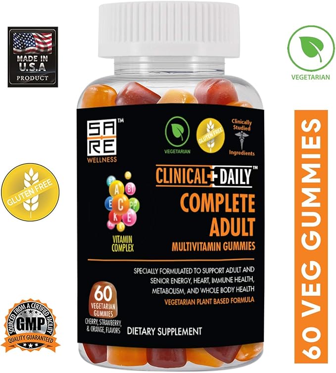Complete Daily Multivitamin Gummy for Women, 60 Vegetarian,
