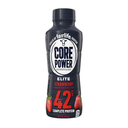 Core Power Elite High Protein Shake (42g), Strawberry, 14 Fl