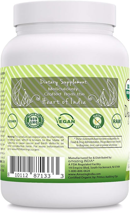 Amazing India USDA Certified Organic Whole (24 Oz)