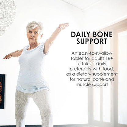 MASON NATURAL Vitamin K2 + D3, 100-Day Supply, with Calcium for Normal Bone and Muscle Support, Tablets