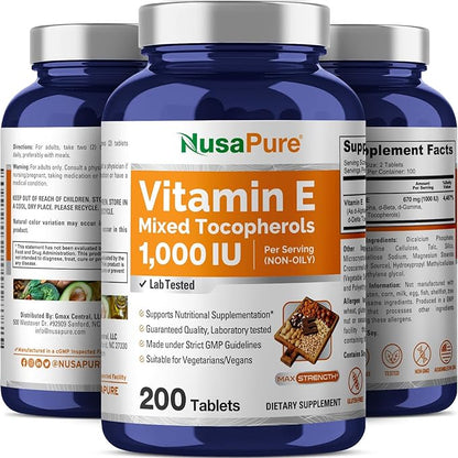 NusaPure Vitamin E 1000 IU 200