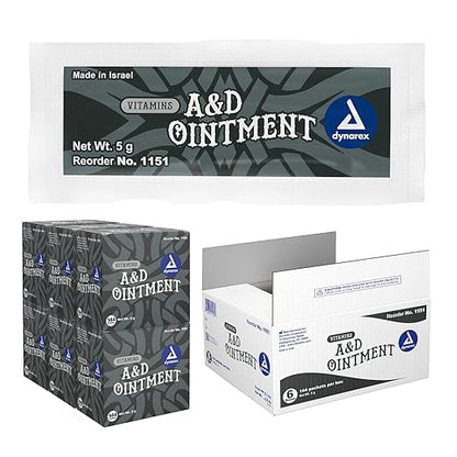 Dynarex 1151 Vitamins A&D Ointment Without 5g Packet, 144 Count 6) (Packaging
