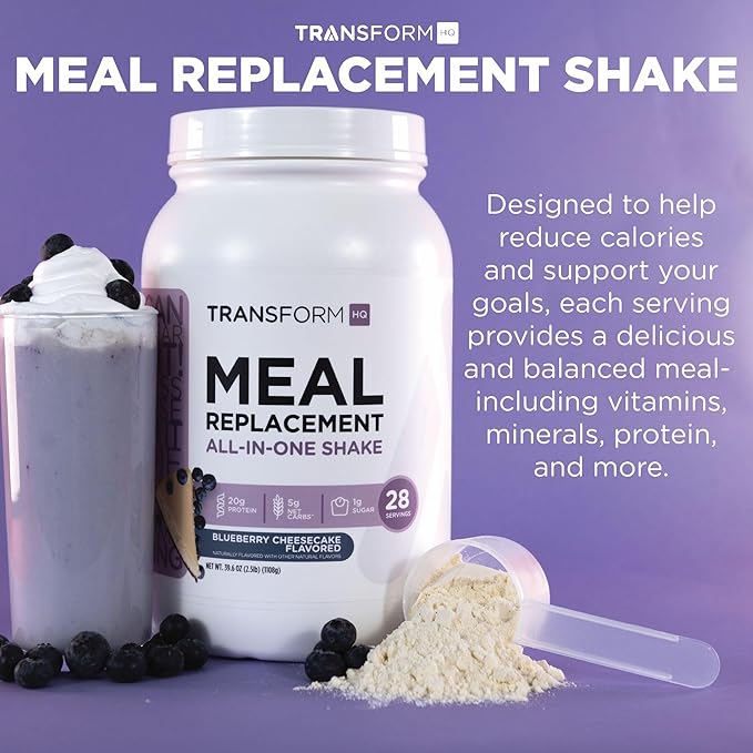TransformHQ Meal Replacement Shake Powder 28 20G Protein