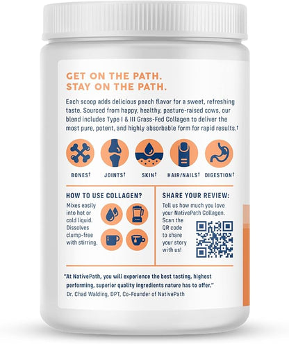 NativePath Collagen Peptides 1 & 3 Collagen. 228g)