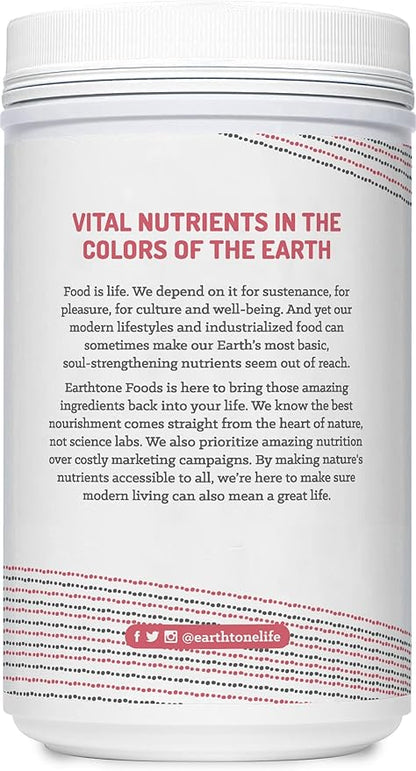 EARTHTONE Grass-Fed Collagen Peptides Powder 28