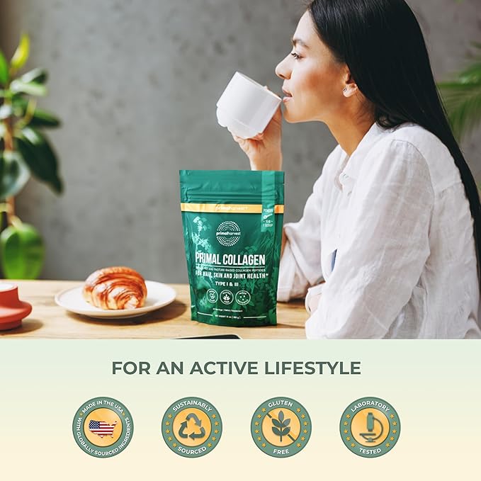 Primal Harvest Collagen Powder for Women 10 Oz