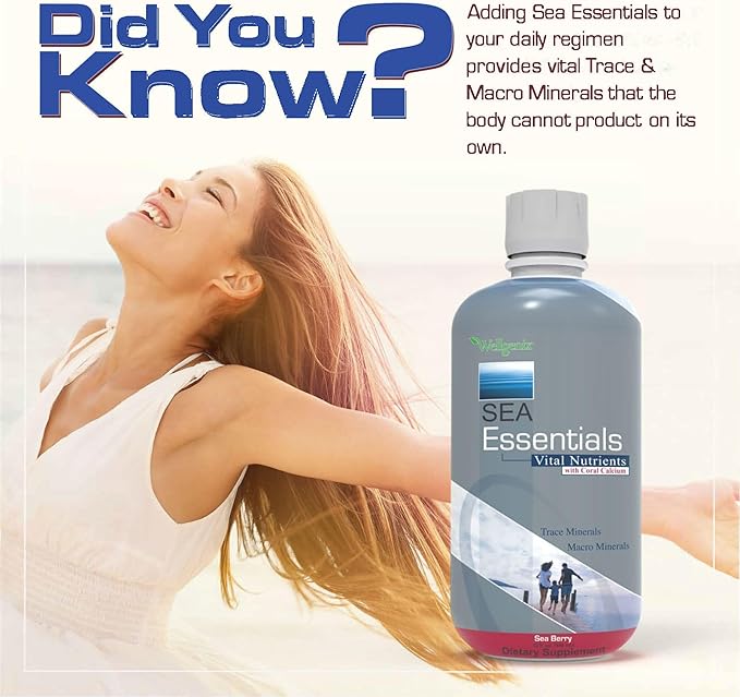 Wellgenix Sea Essentials Coral Calcium Liquid 32 Fl (5)