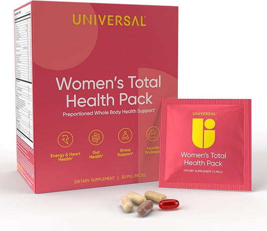 Women's Total Health Pack Daily Multivitamin 22 Key (30 Pack)