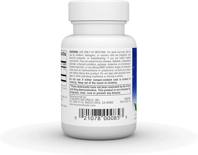 Source Naturals Sleep Science Melatonin 2.5mg 120 Lozenges