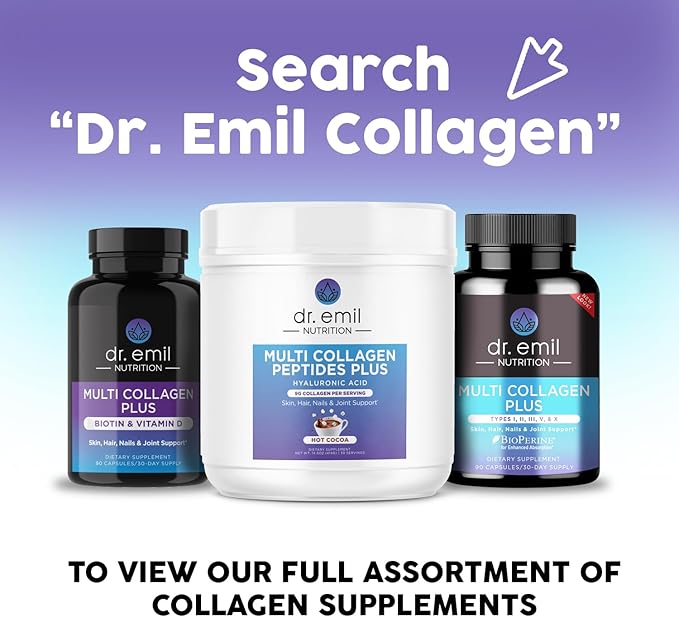DR. EMIL NUTRITION Collagen Peptides Powder 9g Protein