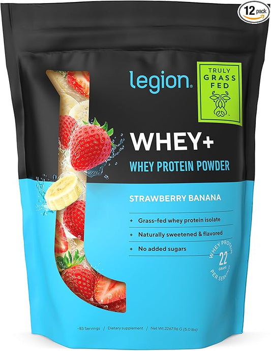 LEGION Whey+ Whey Isolate Protein Powder 5 Pounds