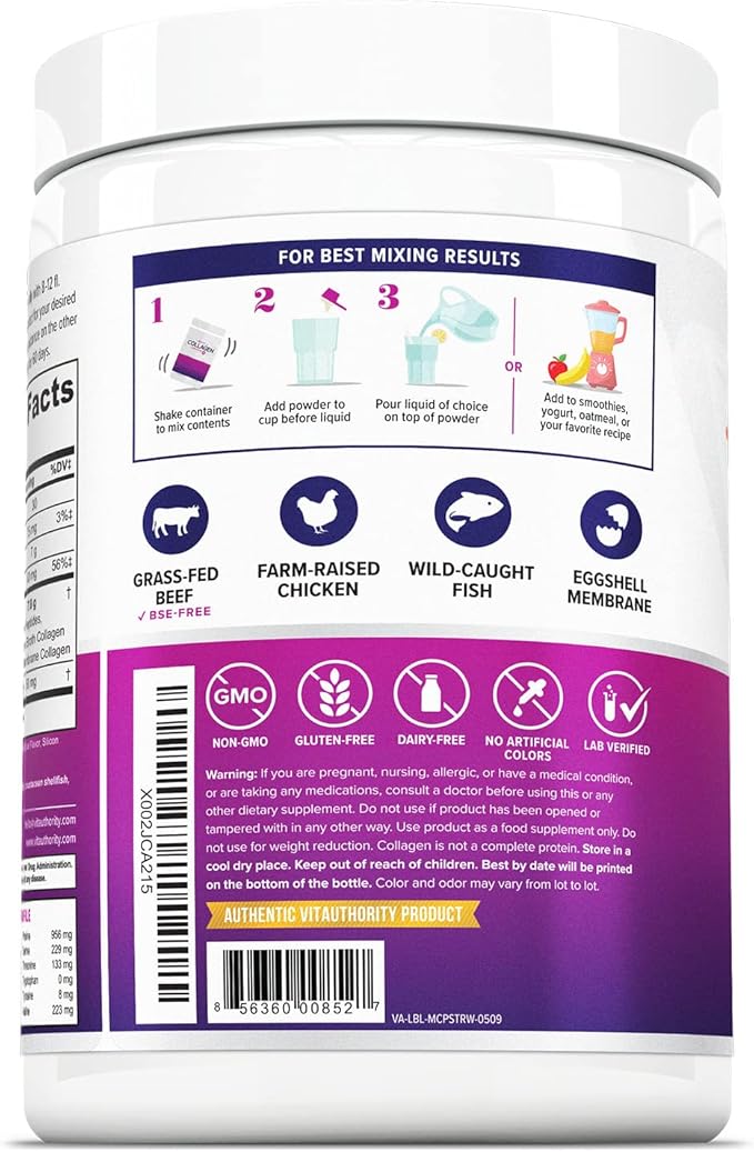 Multi Collagen Peptides Powder for Women