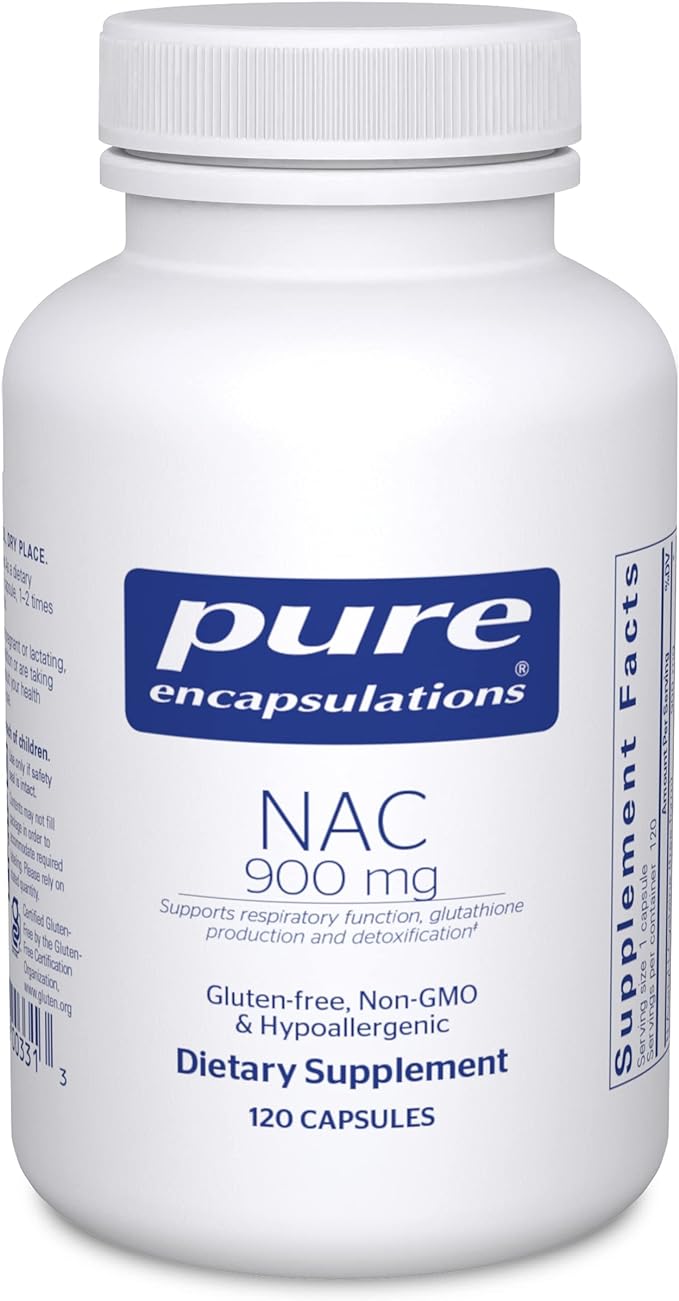 Pure Encapsulations NAC 900 mg 120 Capsules