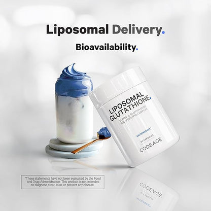 Codeage Liposomal Glutathione Supplement 60 Capsules