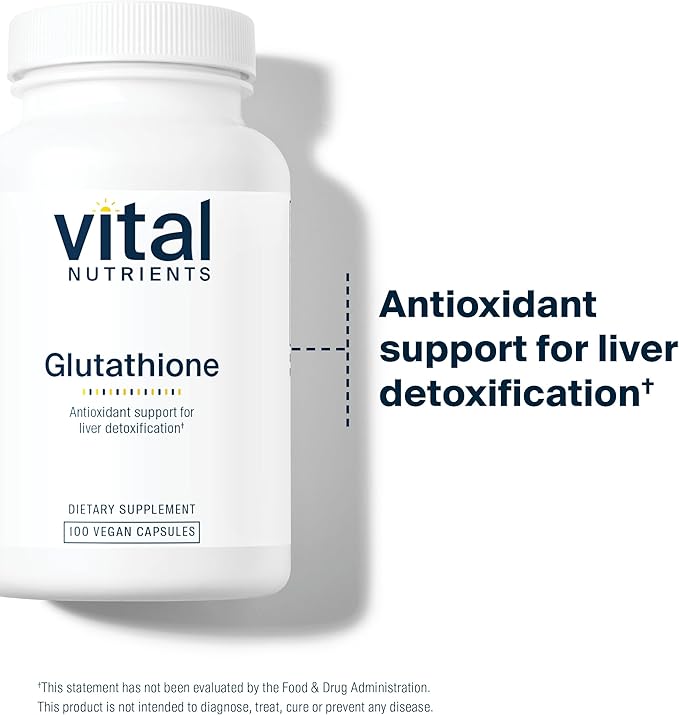 Vital Nutrients Glutathione 400mg 100 Capsules