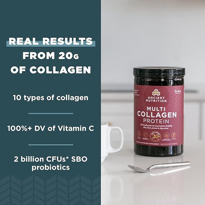 Ancient Nutrition Collagen Powder Protein 60 Servings, 21.38oz