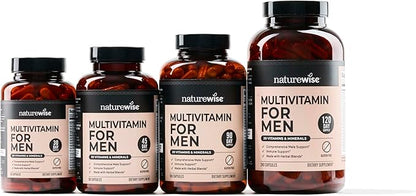 NatureWise Multivitamin for Men 180 Capsules[3-Month Capsules[3-Month Supply]