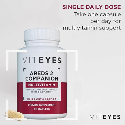 Viteyes Classic AREDS 2 Companion Multivitamin 2 Users, 90 Capsules