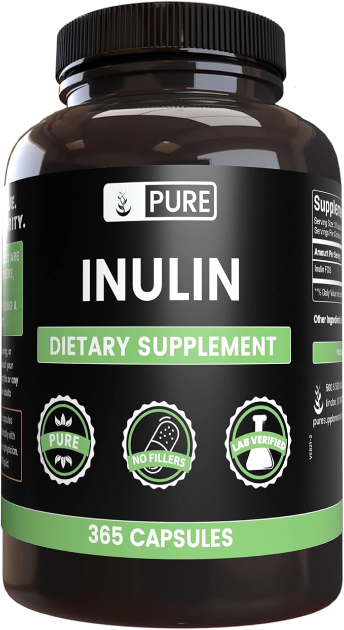 Pure Original Ingredients Inulin (365 Capsules)