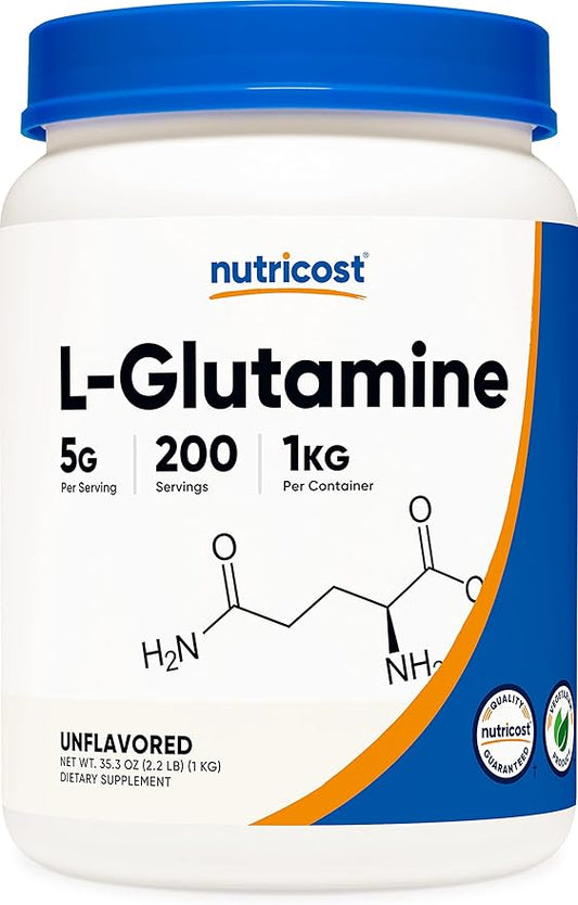 Nutricost L-Glutamine Powder 1 KG