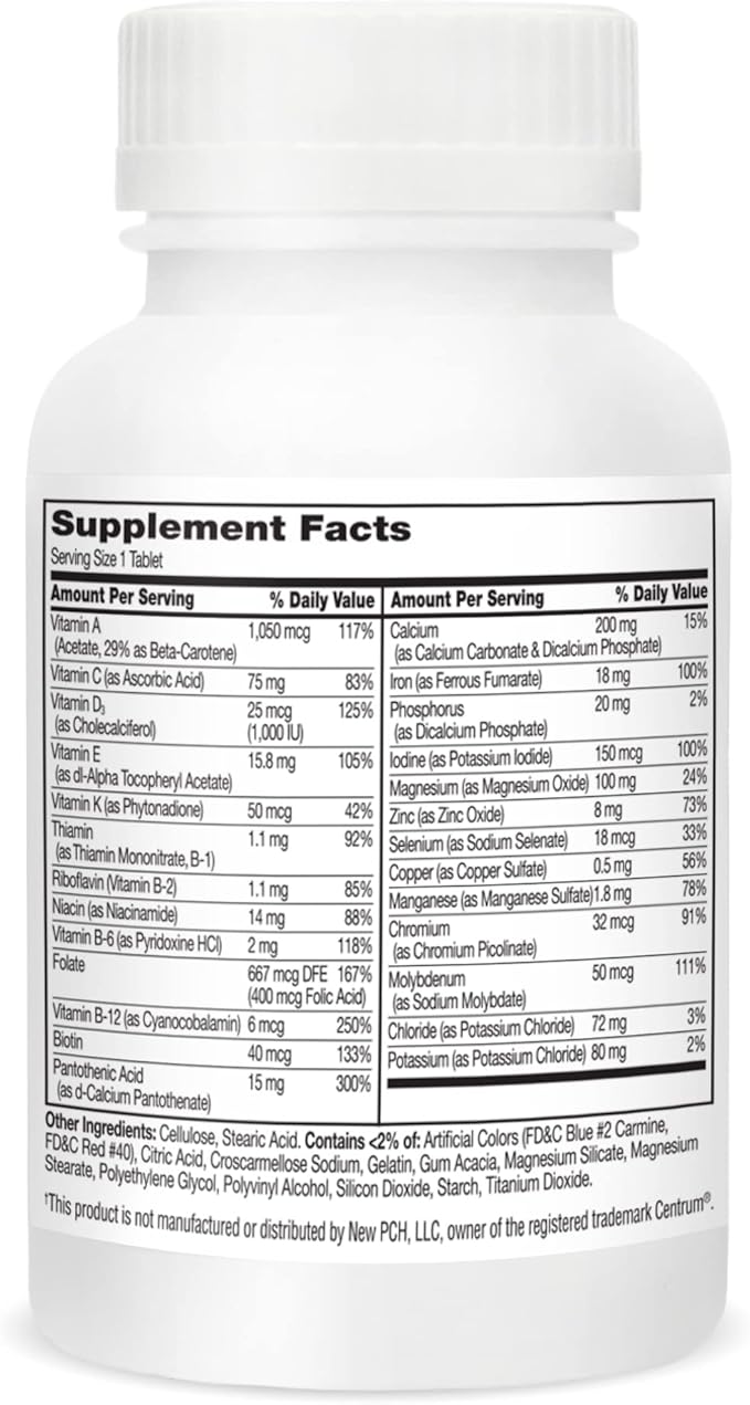21st Century Sentry Women Multivitamin Tablets, 120 Count