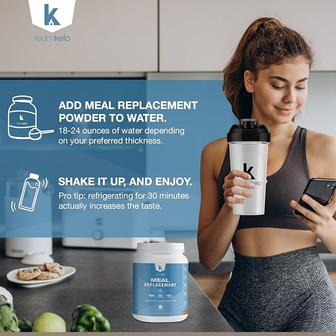Meal Replacement Powder Gluten Free Contains 100% natural 742g- Salted