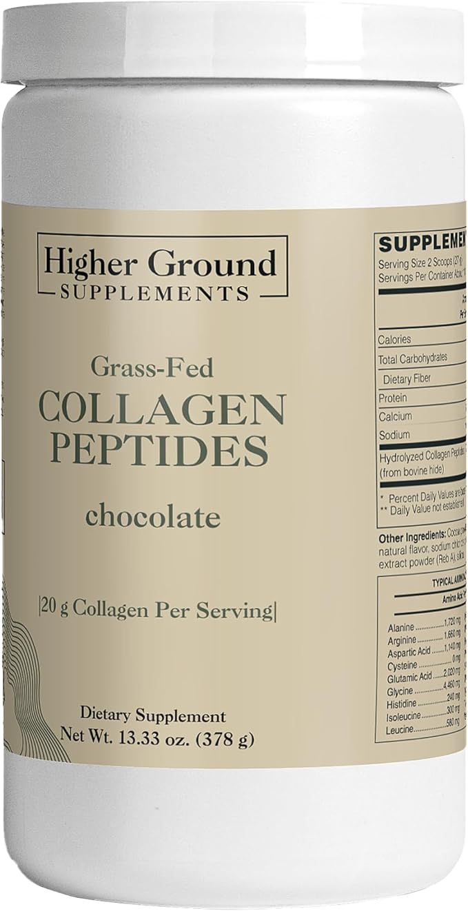 Grass-Fed Collagen Peptides 18g Protein 378g