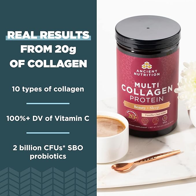 Ancient Nutrition Collagen Powder Protein, Multi 16.1oz