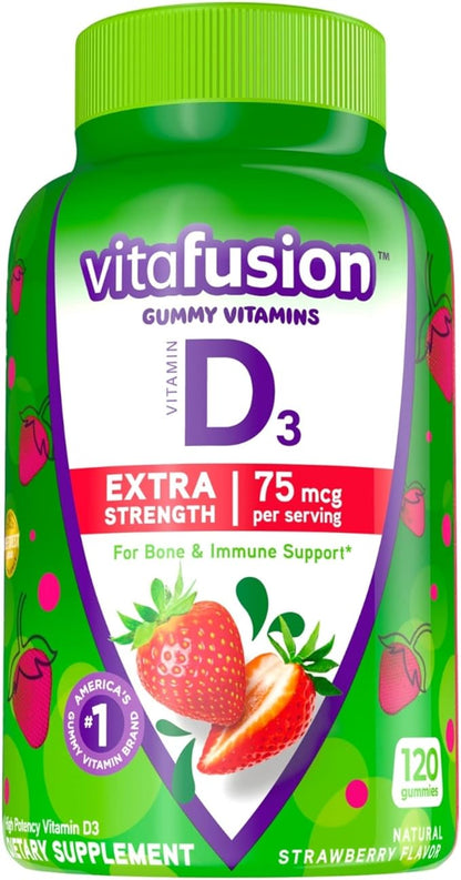 Vitafusion Women's Multivitamin Gummies (150 Count) D3 Gummy (120 Count)