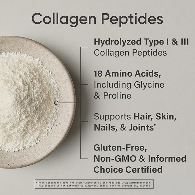 Sports Research® Collagen Peptides Packets (20 Count) 1 & 3 Collagen