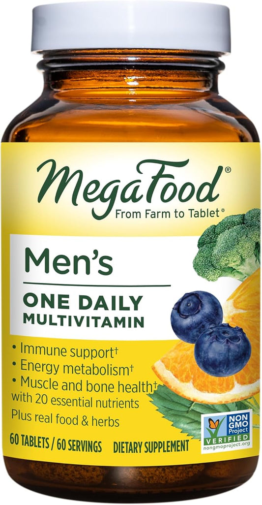 MegaFood Men's One Daily Multivitamin 60 Tabs