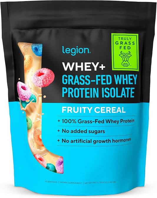 LEGION Whey+ Whey Isolate Protein Powder (30 Serving,