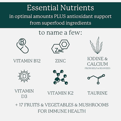 Dr. Fuhrman Daily Whole Food Multivitamin 120 Capsules, 50