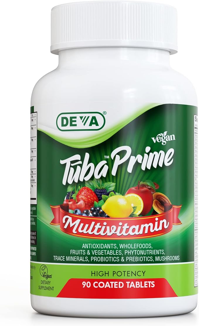 DEVA Tuba Prime Vegan Multivitamin 90 Tablets