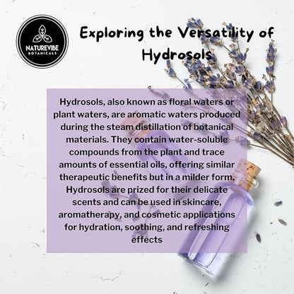 Naturevibe Botanicals Lavender Water 32 Ounces 100% Pure