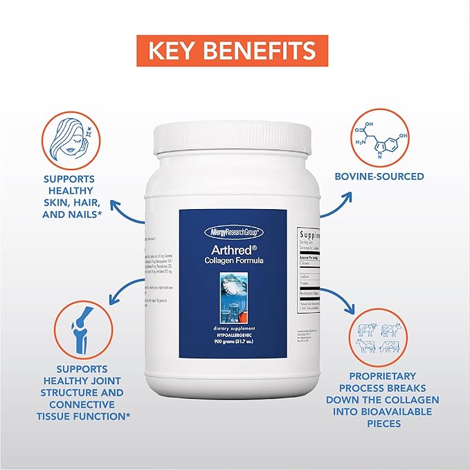 Allergy Research Group Collagen Powder 31.7 Oz
