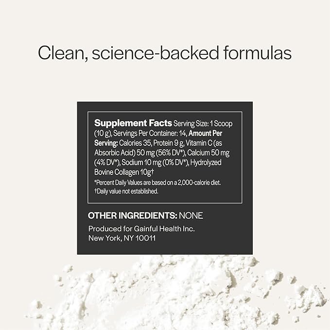 Gainful Performance Boost Collagen Peptides Powder 14 Servings
