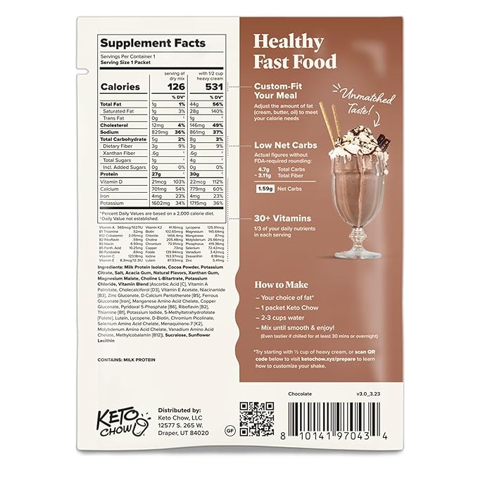 Keto Chow Chocolate