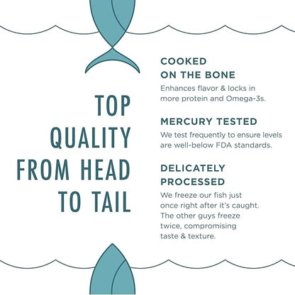 Tonnino Albacore Tuna in Olive Oil 6.3oz Premium 6-Pack: Omega-3 Rich, High Protein, Gluten-Free, Ready-to-Eat Tuna Packets for Tuna Salad, Tuna Fish Alternative to Salmon, Kosher, Pole & Line Caught